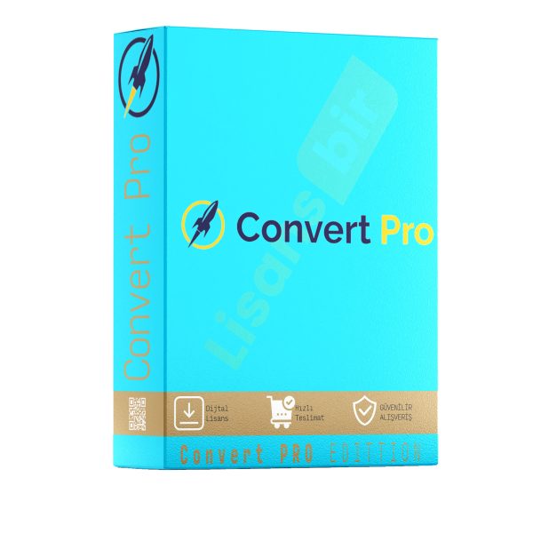 Convert Pro 1 Yıllık özellikleri ve çekici yönleri hakkında daha fazla bilgi için Lisansbir ürün sayfasını ziyaret edebilirsiniz.