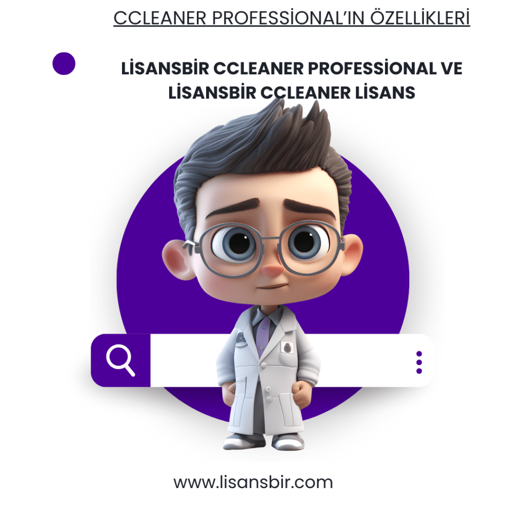 CCleaner Professional özellikleri ve çekici yönleri hakkında daha fazla bilgi için Lisansbir ürün sayfasını ziyaret edebilirsiniz